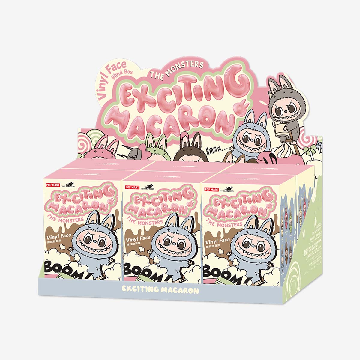 POP MART LABUBU THE MONSTERS TASTY MACARONS SÜRPRİZ KUTU SERİSİ